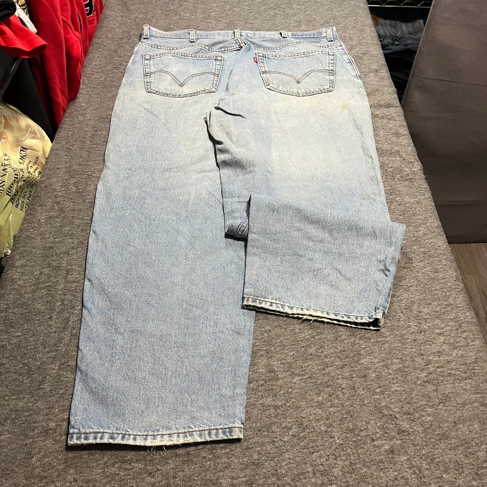 Levis 560 Comfort Fit Jeans Light Wash Denim W40 L30 Baggy Relaxed Skater Pant